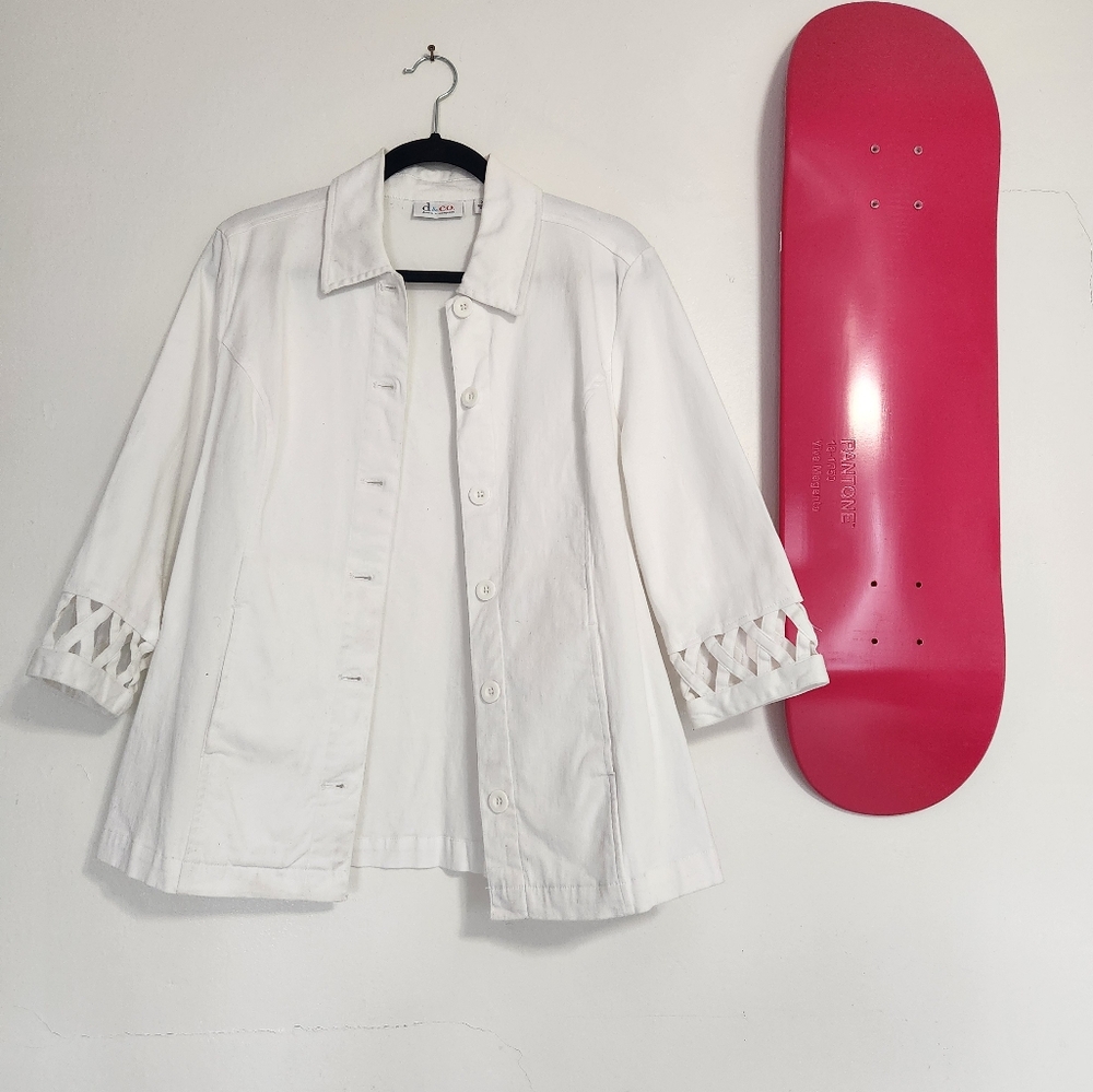 White Button-Up Shirt